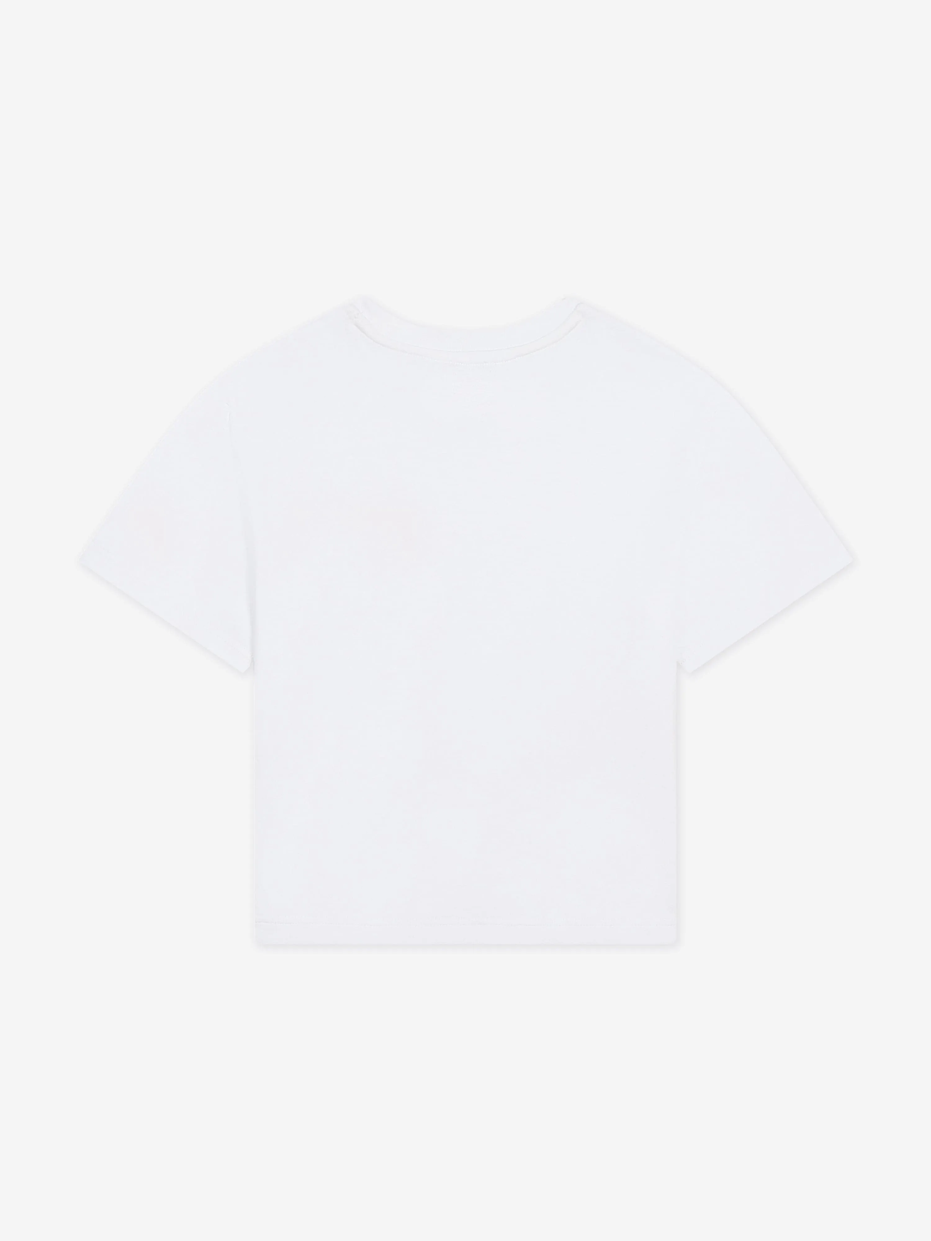 MARC JACOBS Kids Smiley World Pocket T-Shirt in White