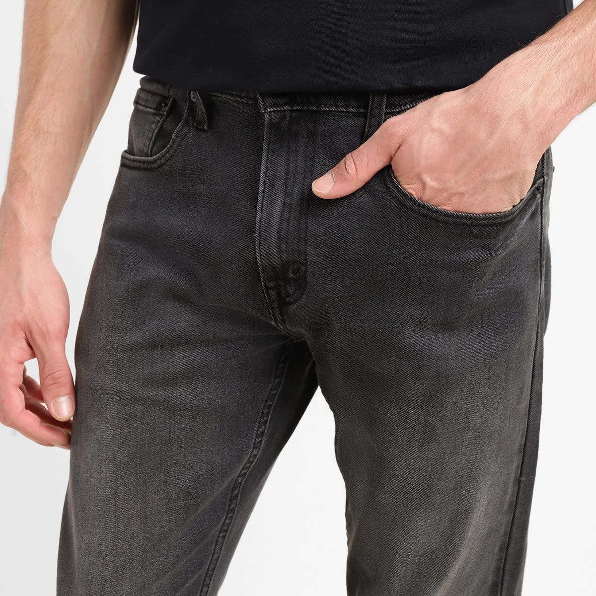 Men Slim Tapered Fit Jeans