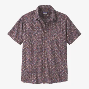 MEN'S BACK STEP SHIRT - INTERTWINED HANDS: EVENING MAUVE