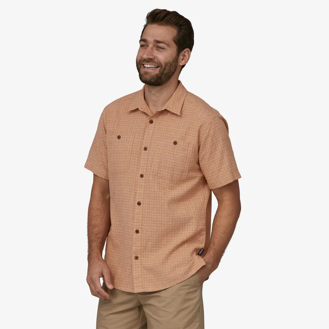 MEN'S BACK STEP SHIRT - RAINFALL PLAID: TRIP BROWN