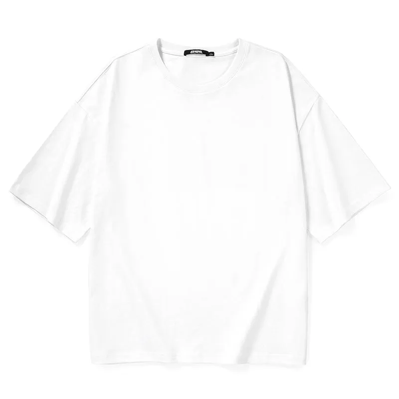 Minimalist Plain Half Sleeve T-Shirt