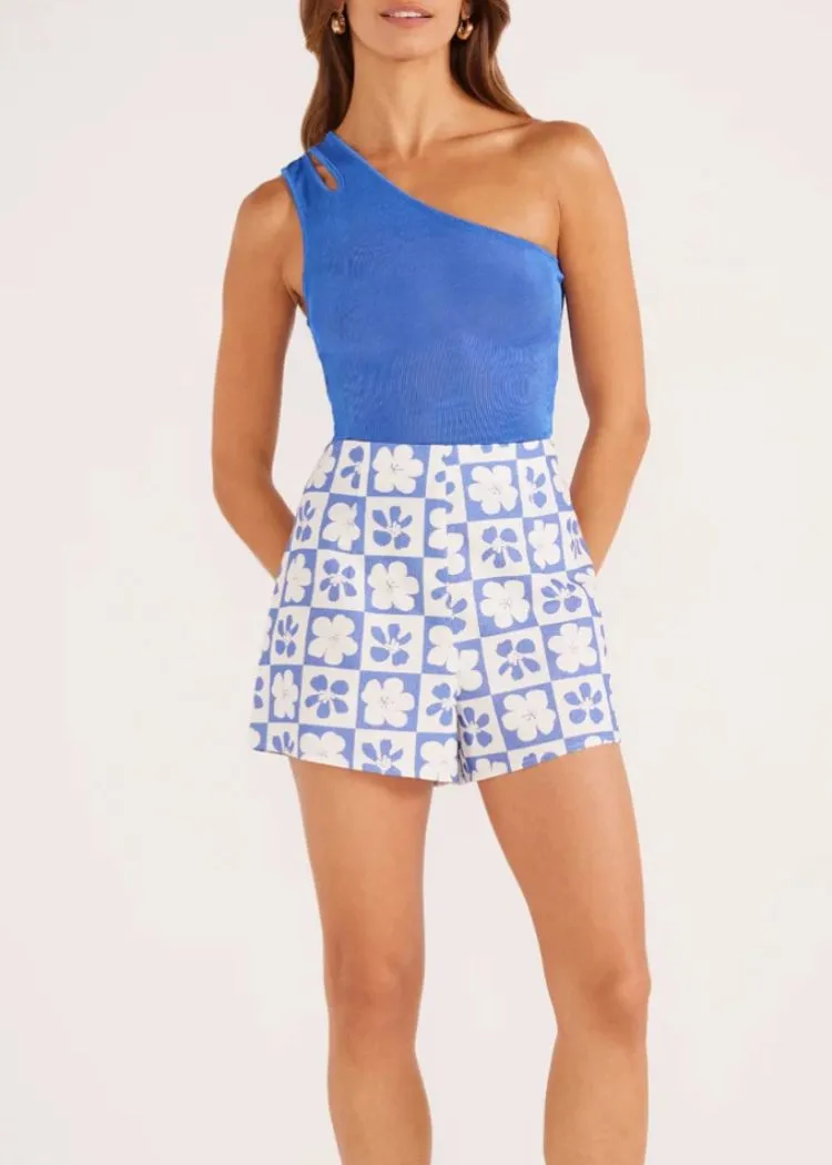 MINKPINK Vivi Shorts- Blue White