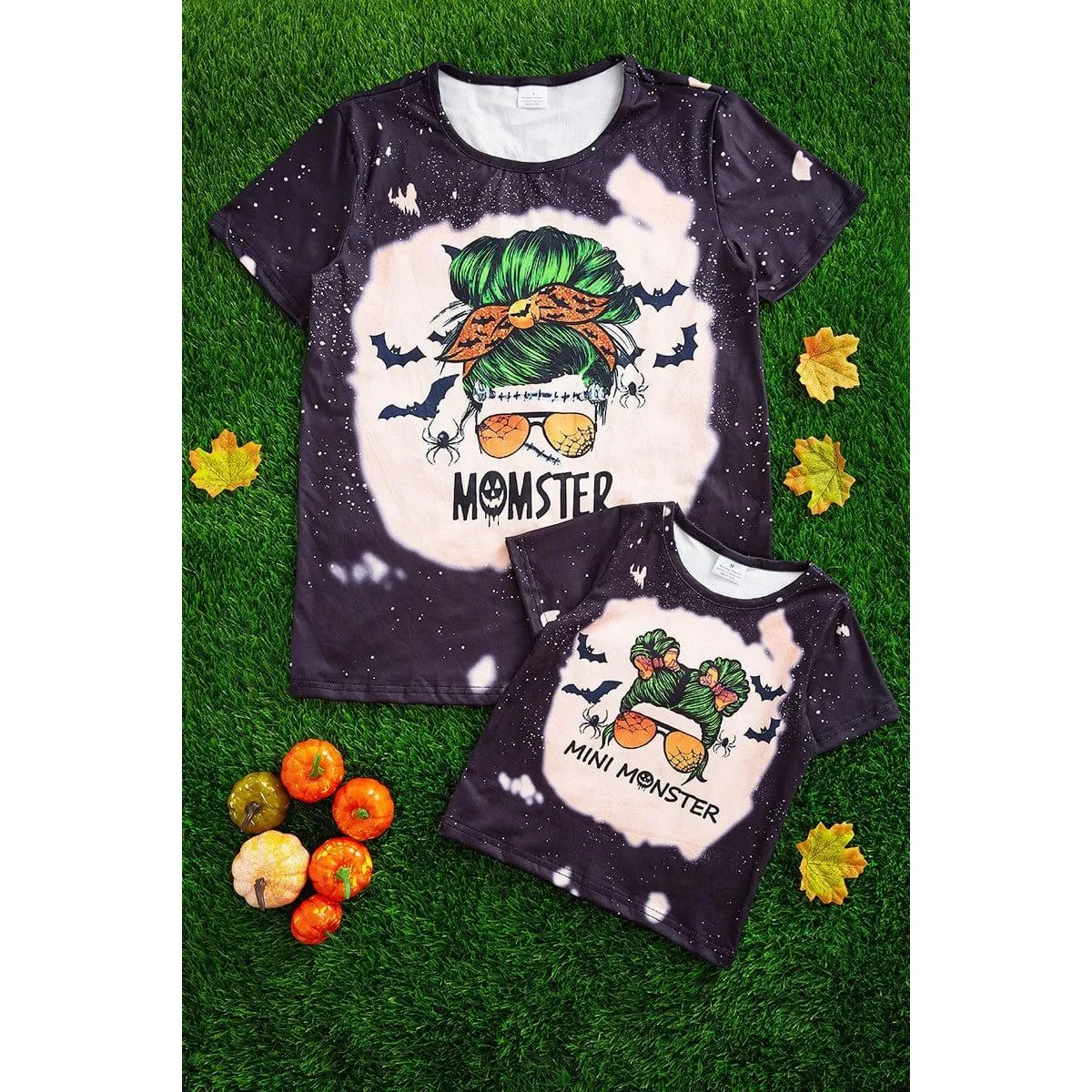 Mommy & Me Halloween Grahic Tee Shirts. Kids Style