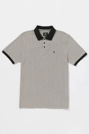 Natural Stone Polo Short Sleeve Teak