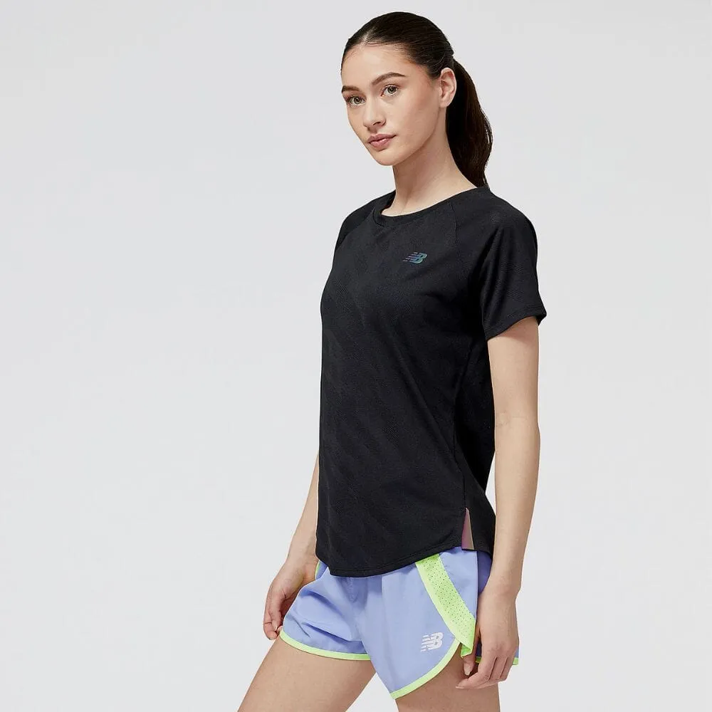 New Balance Women's Q Speed Jacquard ICEx Short Sleeve