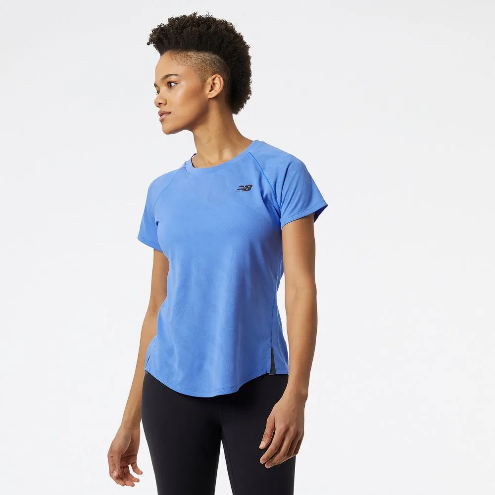 New Balance Women's Q Speed Jacquard ICEx Short Sleeve