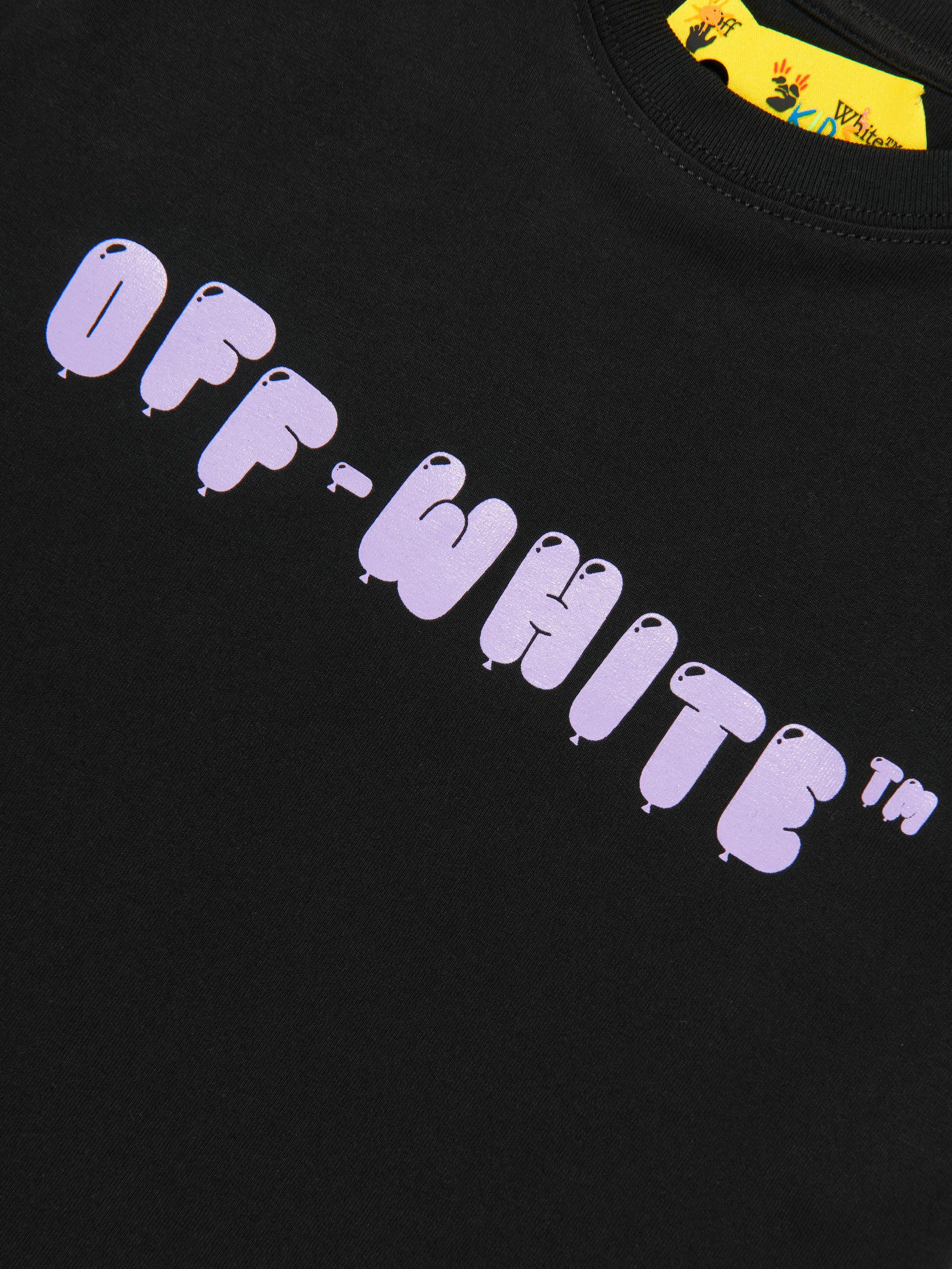 Off-White Girls Balloons T-Shirt in Black