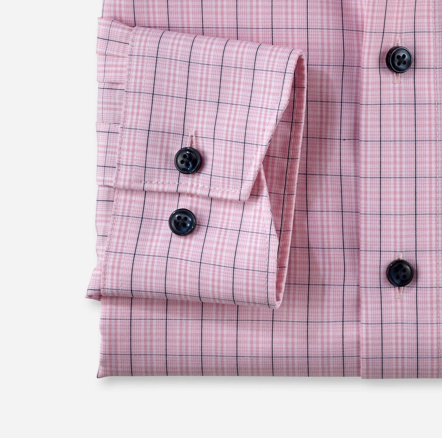 OLYMP -  Modern Fit, Pink Over Check