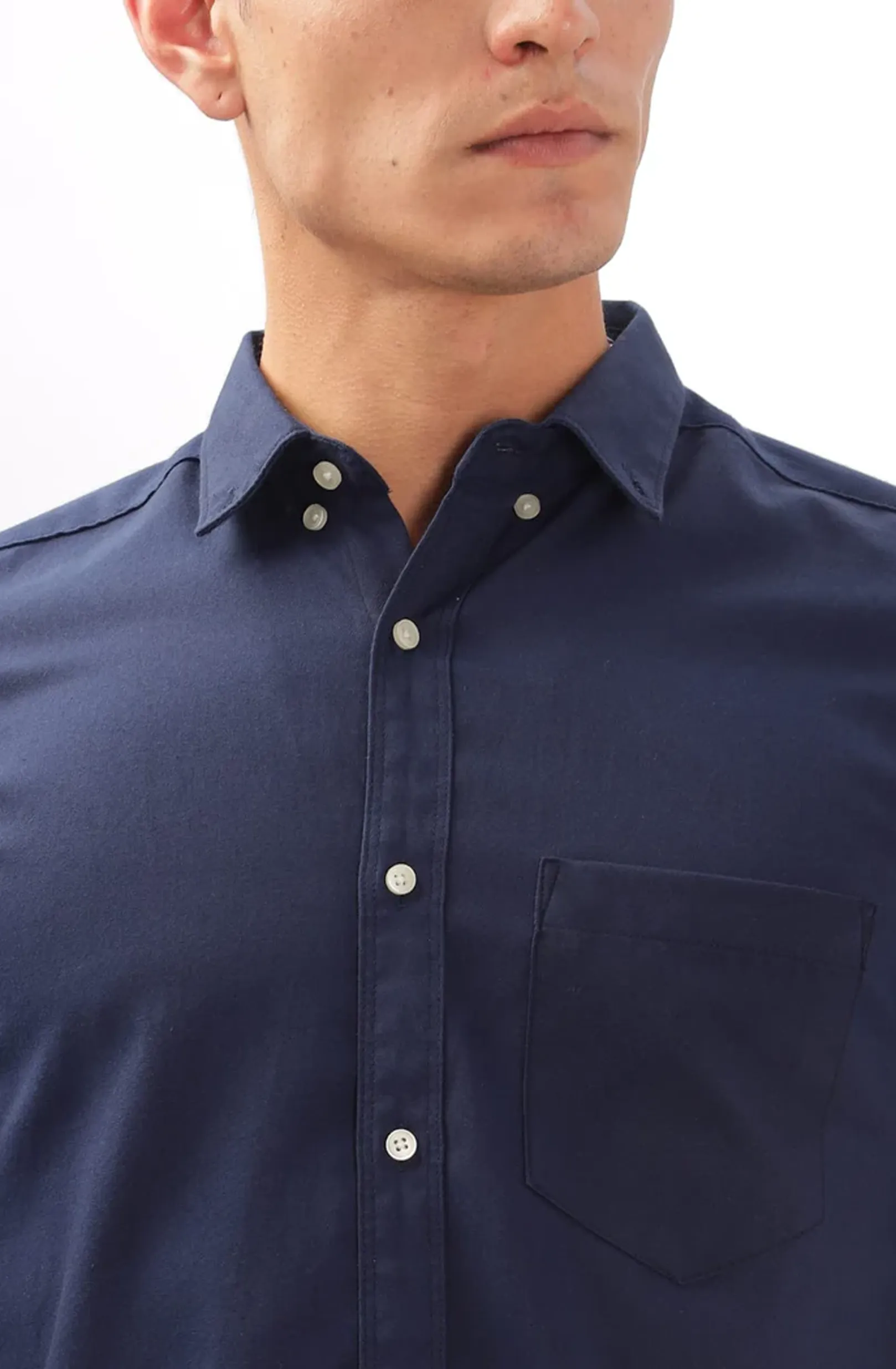 Oxford Navy Formal Shirt