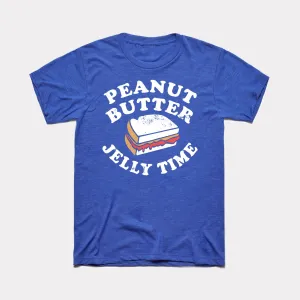 Peanut Butter Jelly Time Adult Unisex Tee