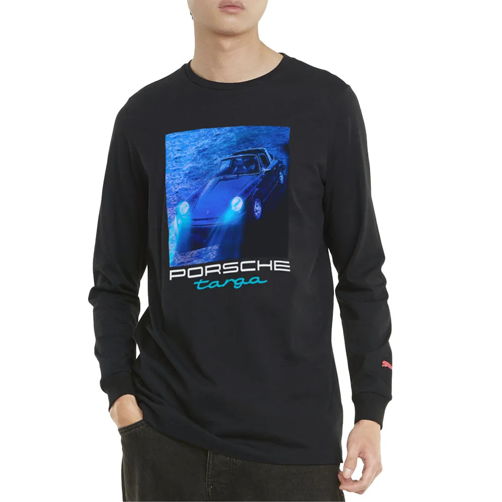 Pl Statement Graphic Crew Neck Long Sleeve T-Shirt