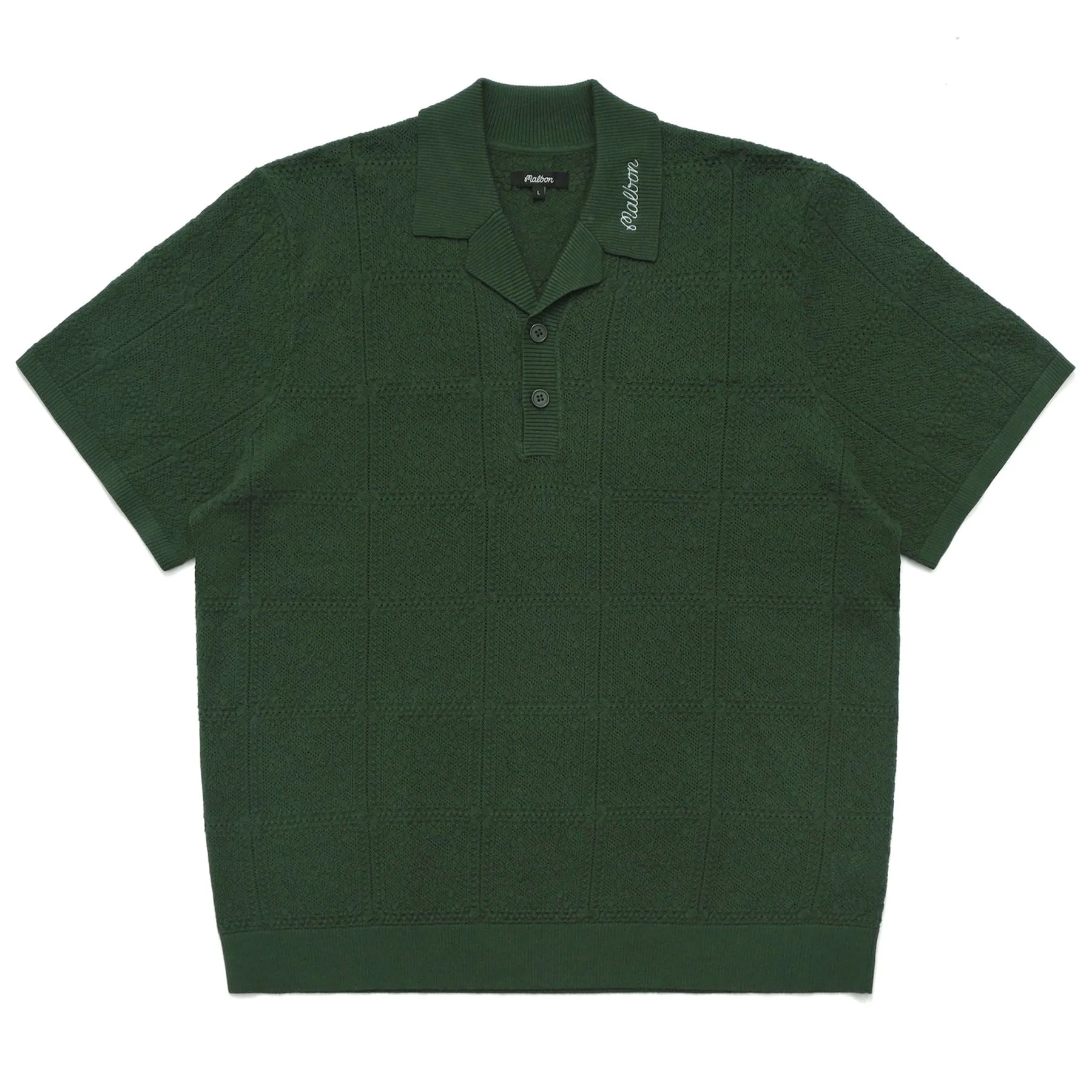 Resort Crochet Polo Green - 2024