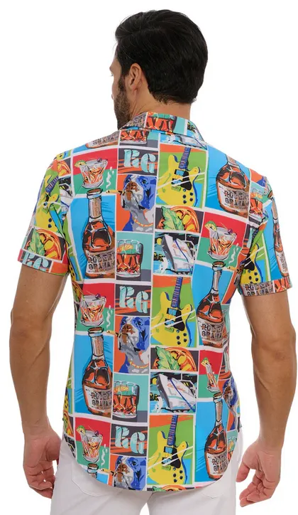 Robert Graham Shirt Short Sleeve Fiesta De Verano | Multi