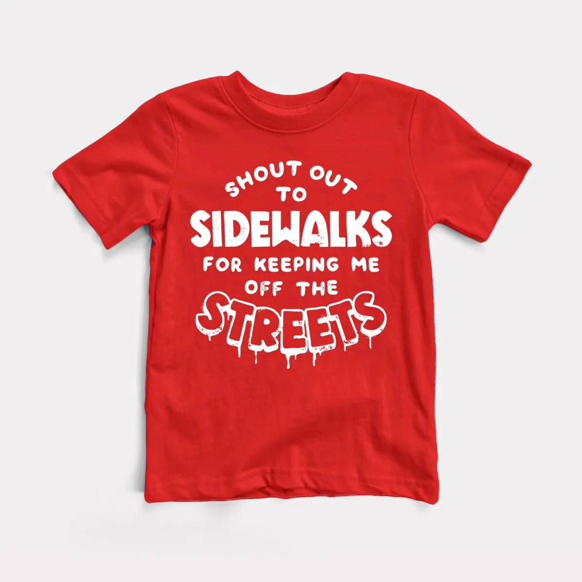 Shout Out To Sidewalks Youth Tee