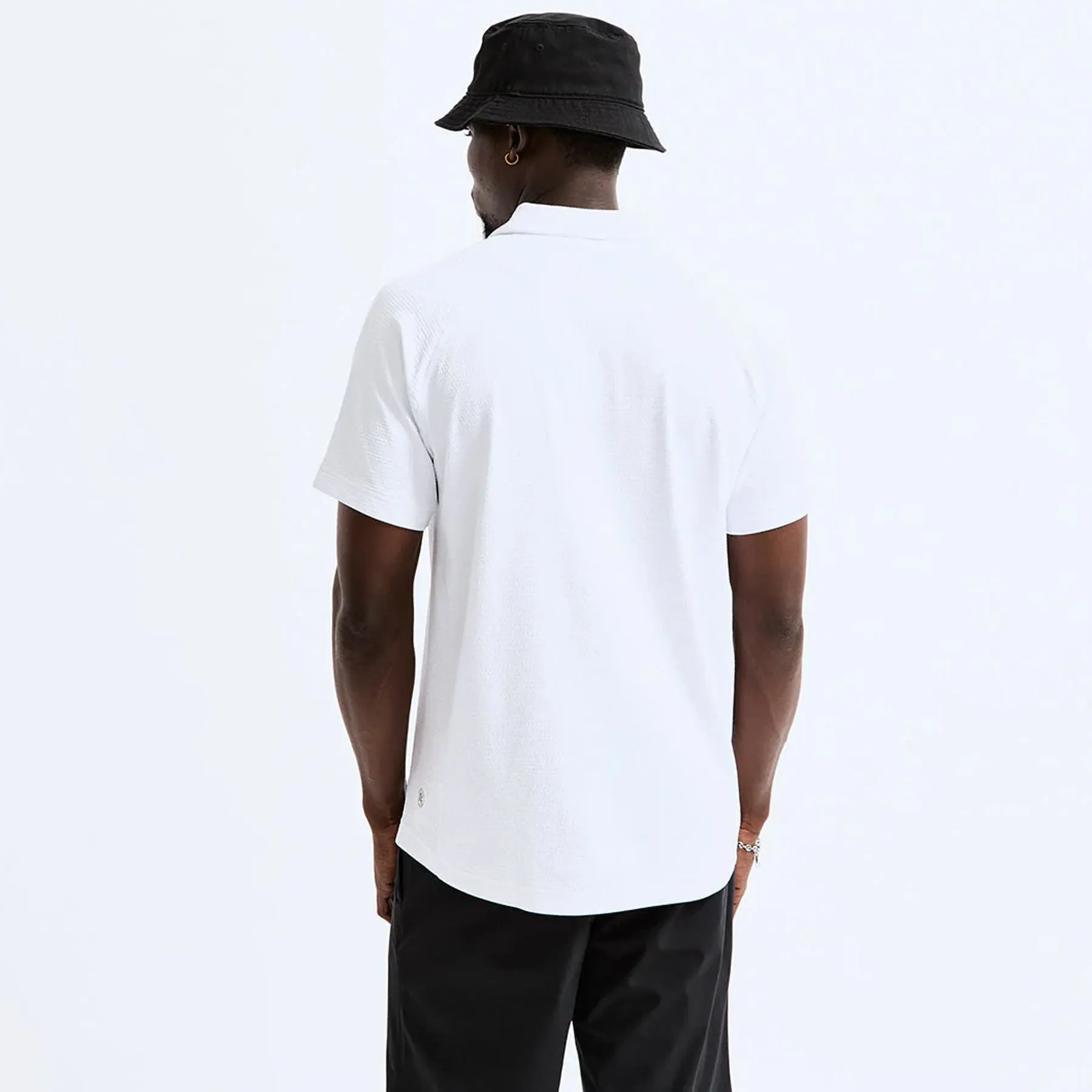 Solotex Mesh Tiebreak Polo White - AW24