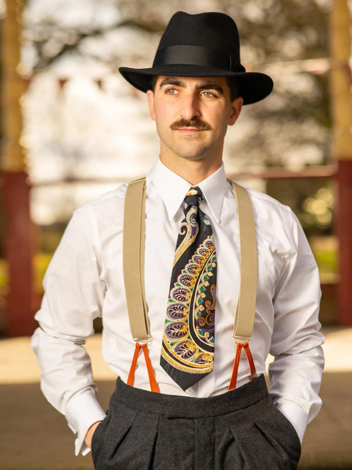 Spearpoint Collar Shirt - White Premium Cotton French Cuff