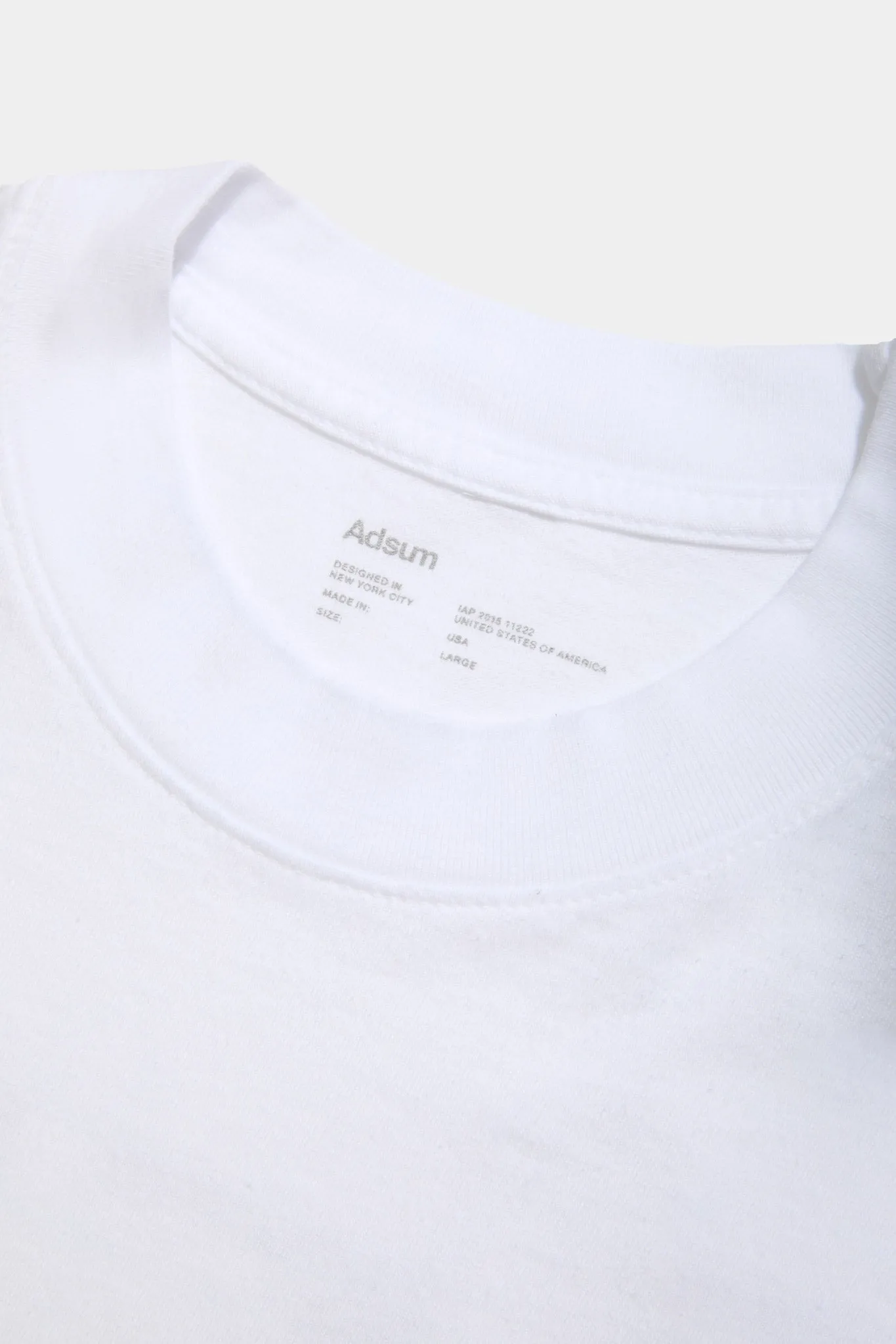 SS Pocket Tee - White