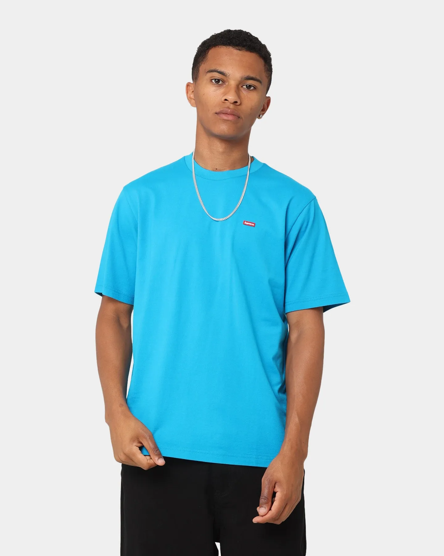 Supreme Small Box T-Shirt Bright Blue