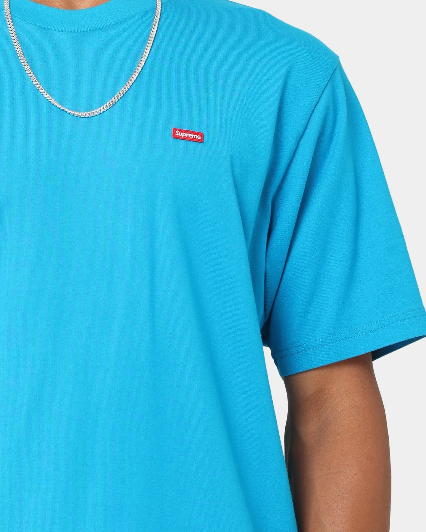 Supreme Small Box T-Shirt Bright Blue