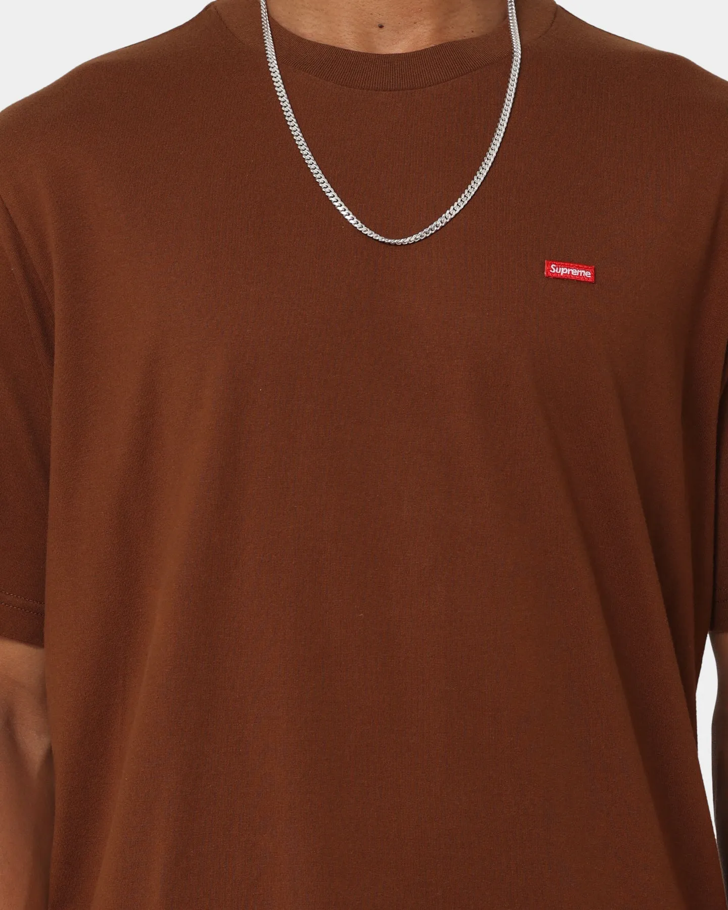 Supreme Small Box T-Shirt Brown