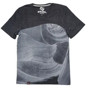 Swirl Boulders Charcoal Grey T-Shirt