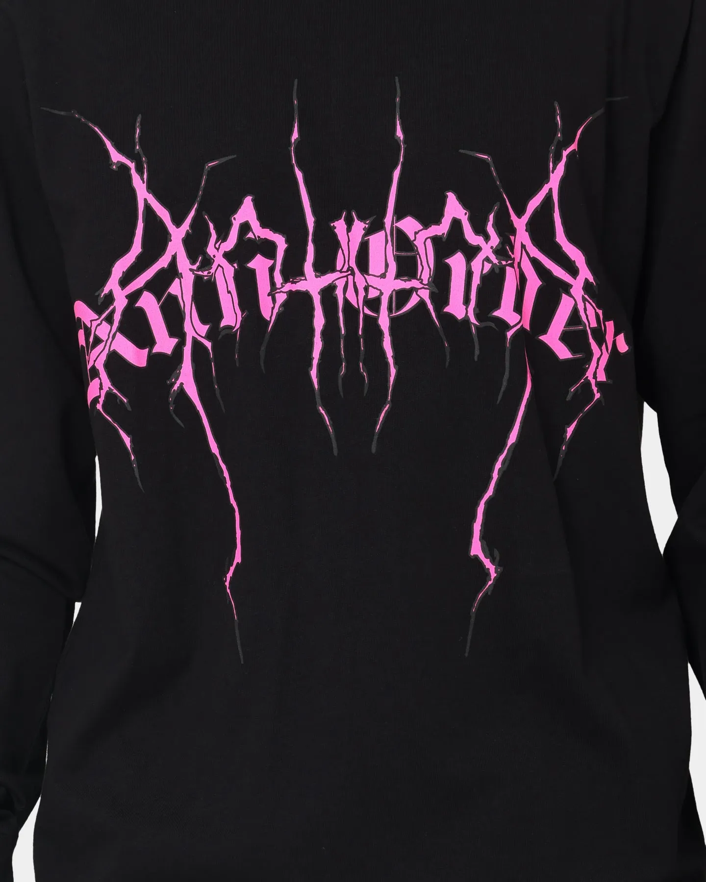 The Anti Order Youthquake Legion Long Sleeve T-Shirt Black/Pink