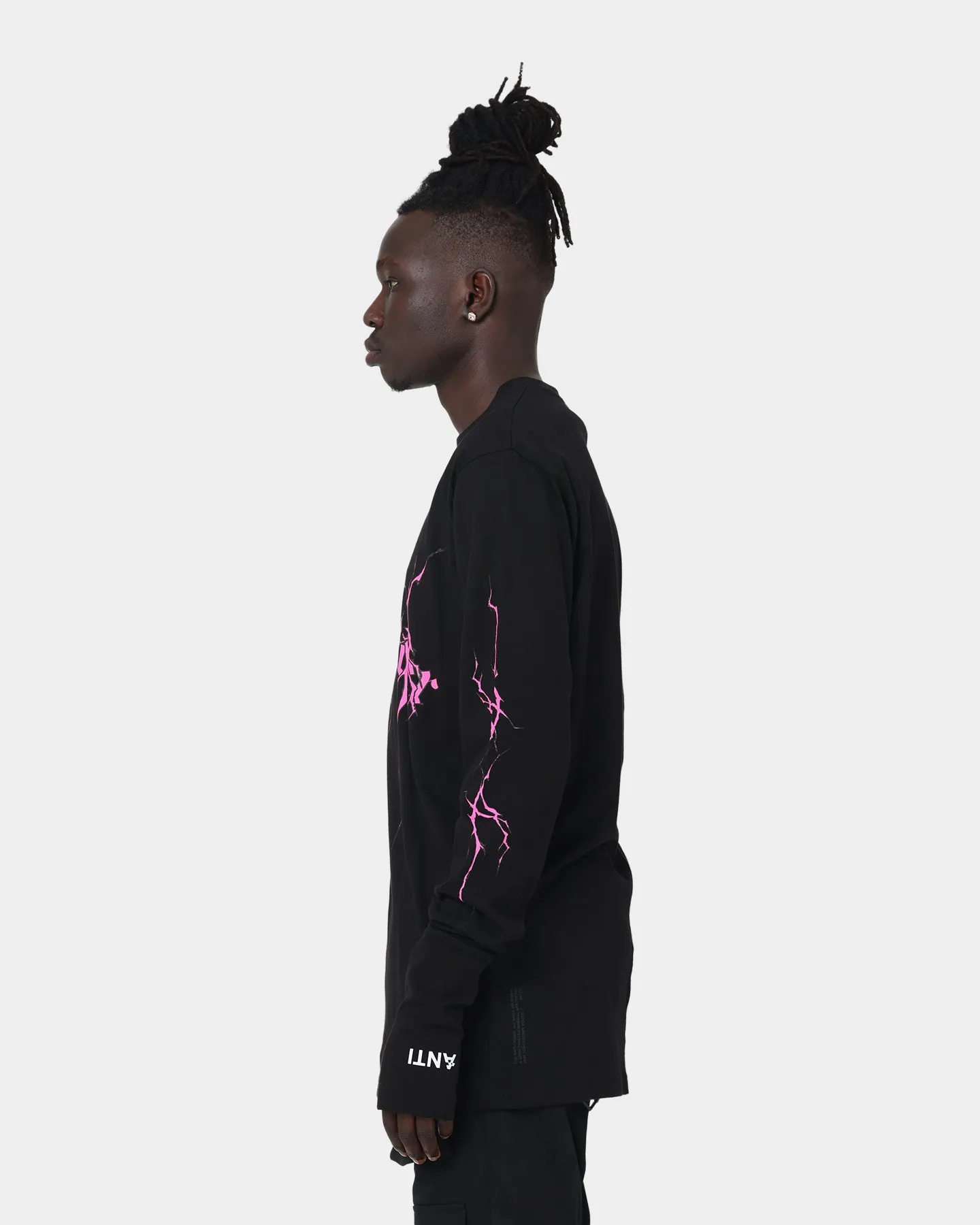 The Anti Order Youthquake Legion Long Sleeve T-Shirt Black/Pink