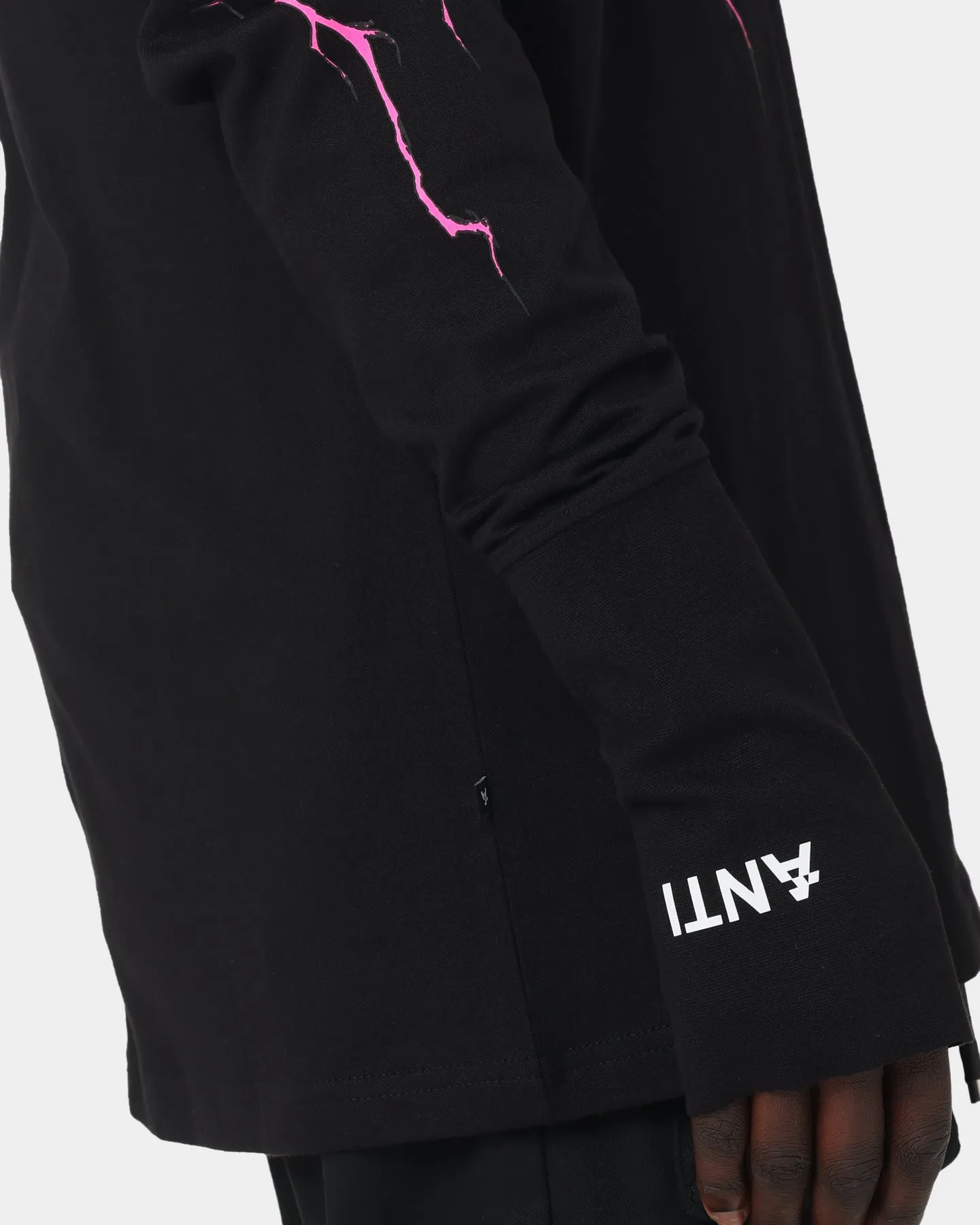 The Anti Order Youthquake Legion Long Sleeve T-Shirt Black/Pink