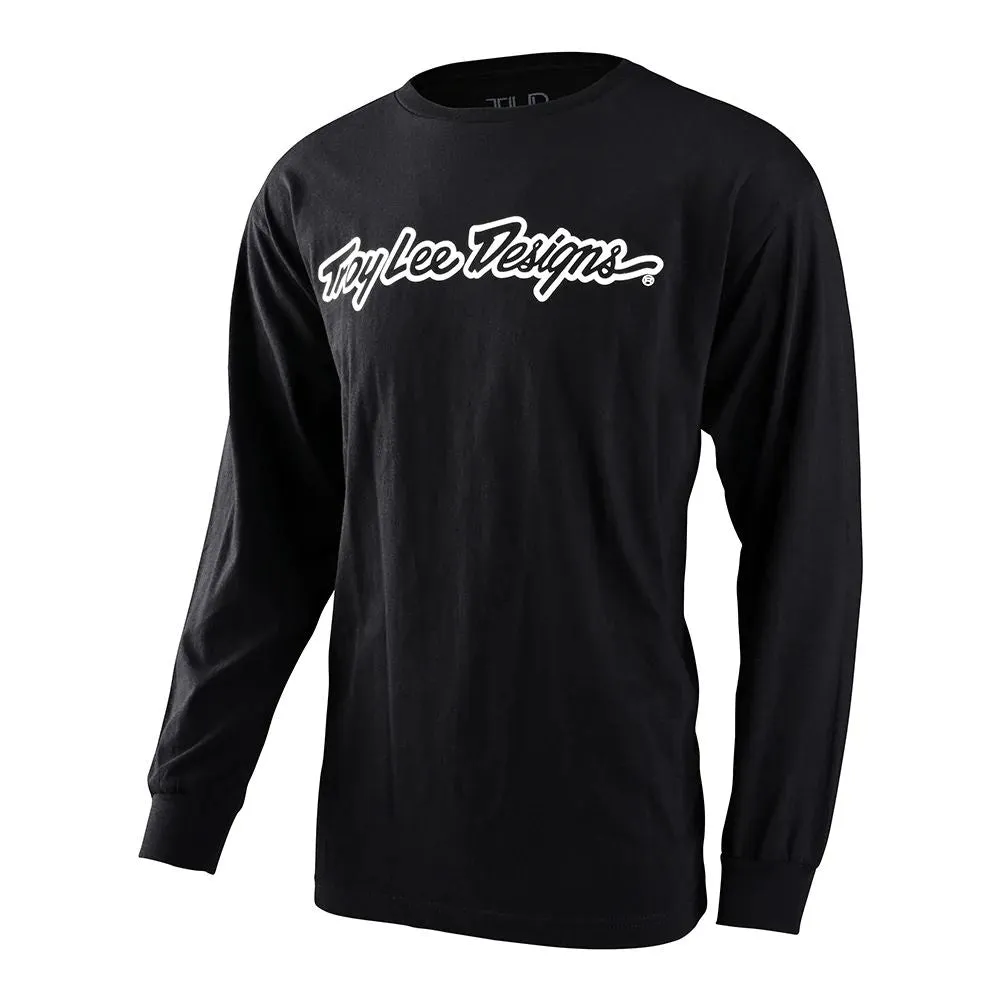 Troy Lee Designs Men's Signature Long Sleeve Tee