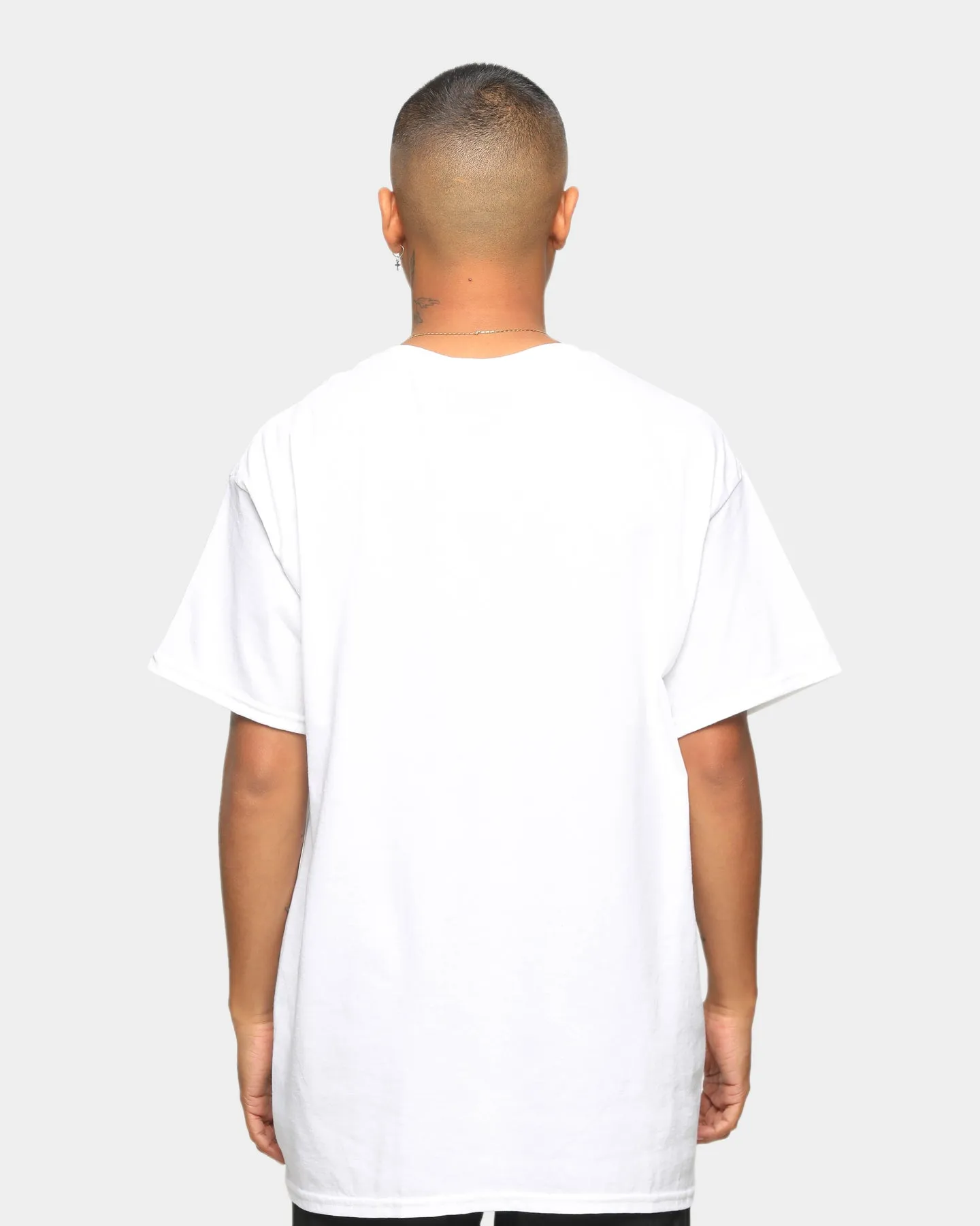 TUPAC Finger Short-Sleeve T-Shirt White