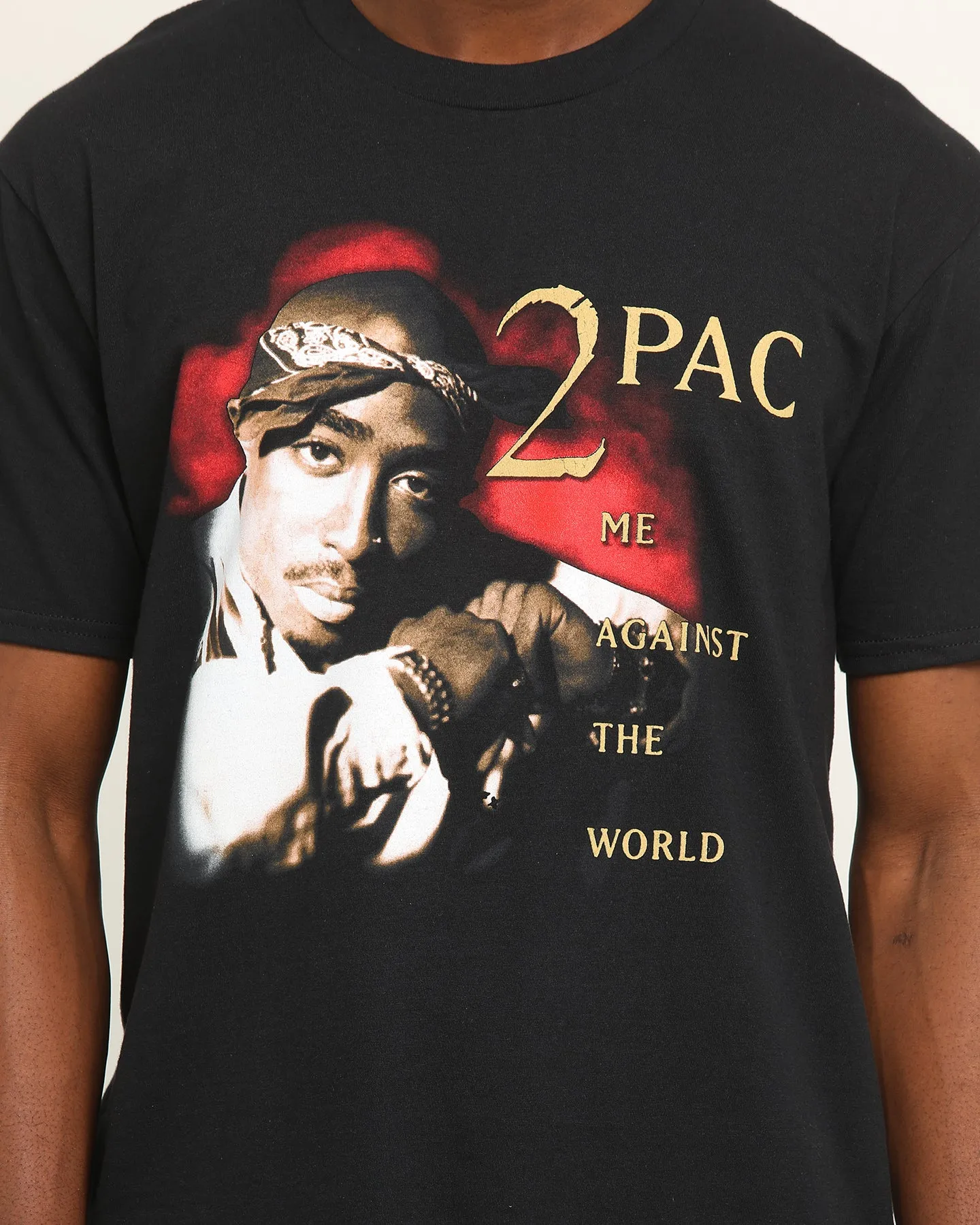 Tupac Me Against The World T-Shirt Black