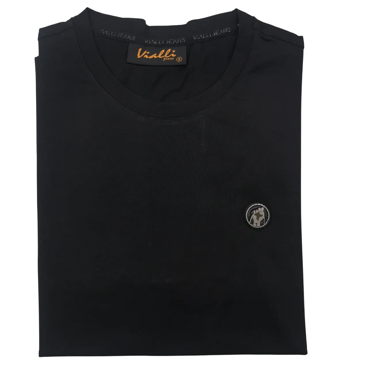 Vialli Identify Black T-Shirt