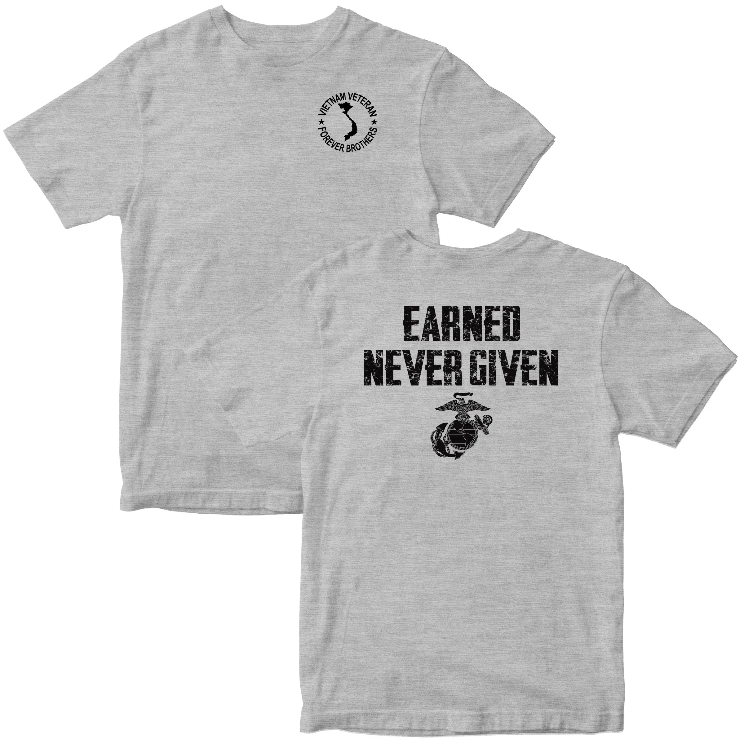 Vietnam Brothers Earned Never Given 2-Sided Tee