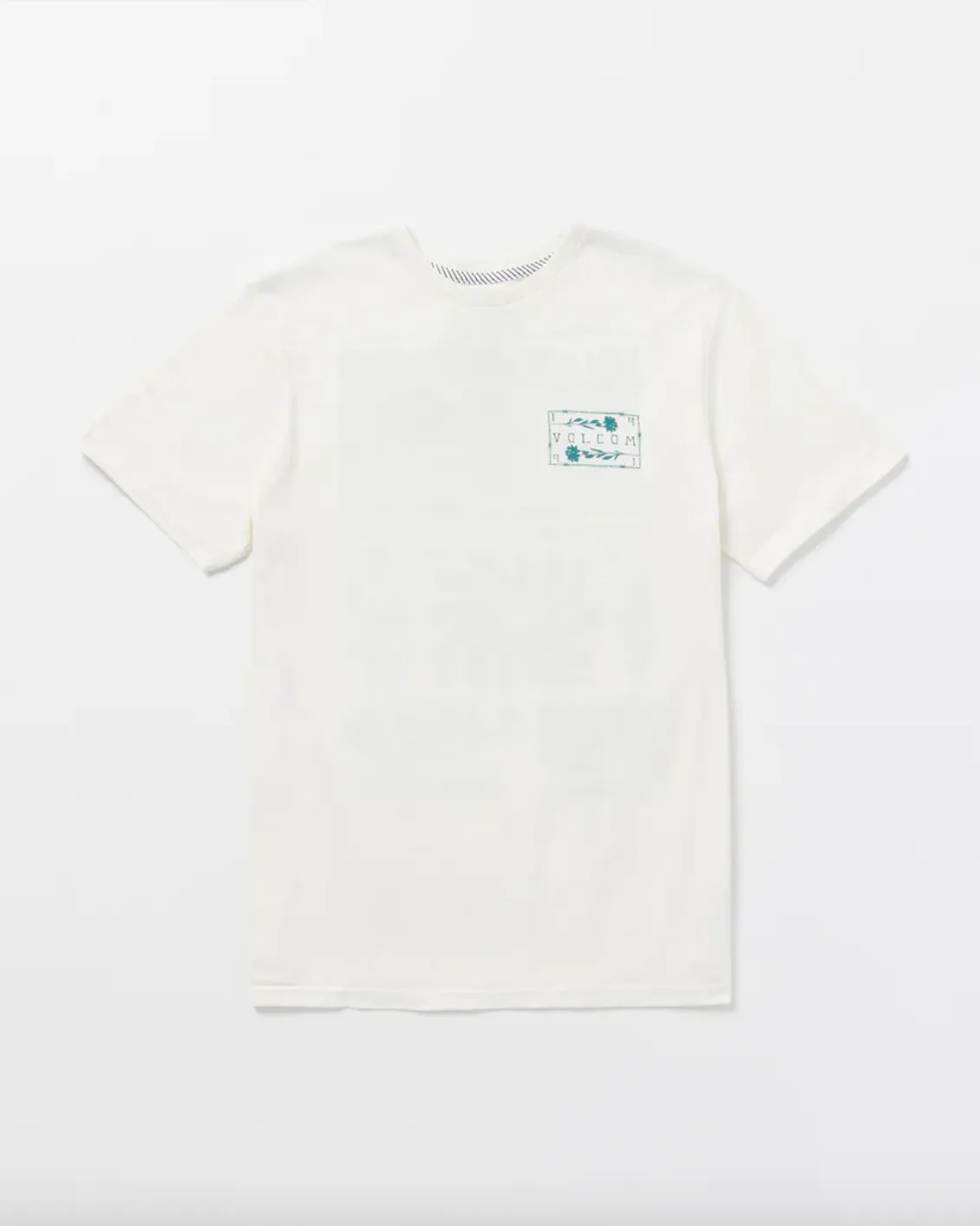 Volcom System Error Off White Tee