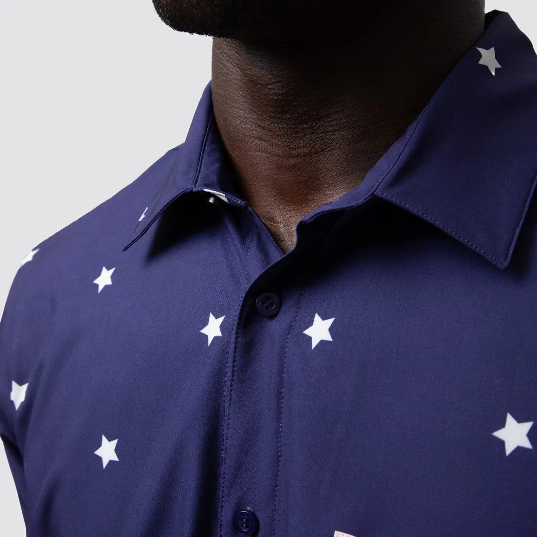 Voyager Button Up (Stars and Stripes)