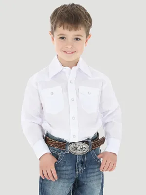 Wrangler Boys Dress White Shirts Style 204WHSL