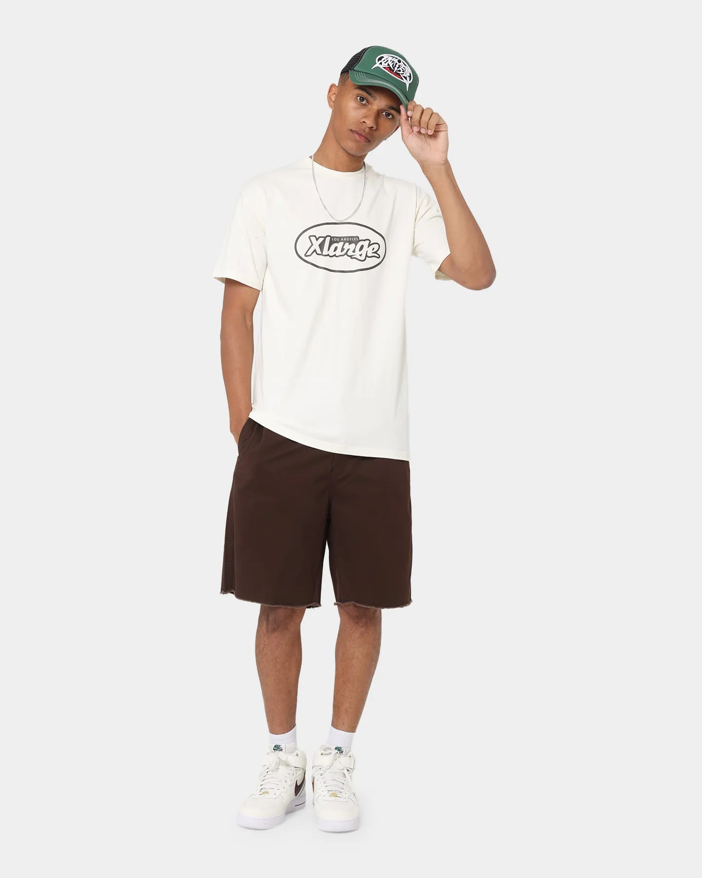 X-Large Stamped T-Shirt Off White