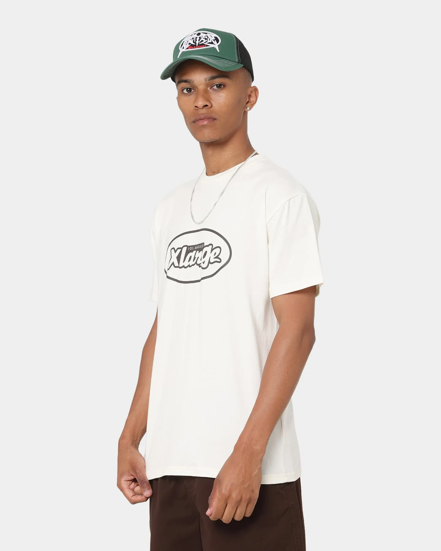 X-Large Stamped T-Shirt Off White